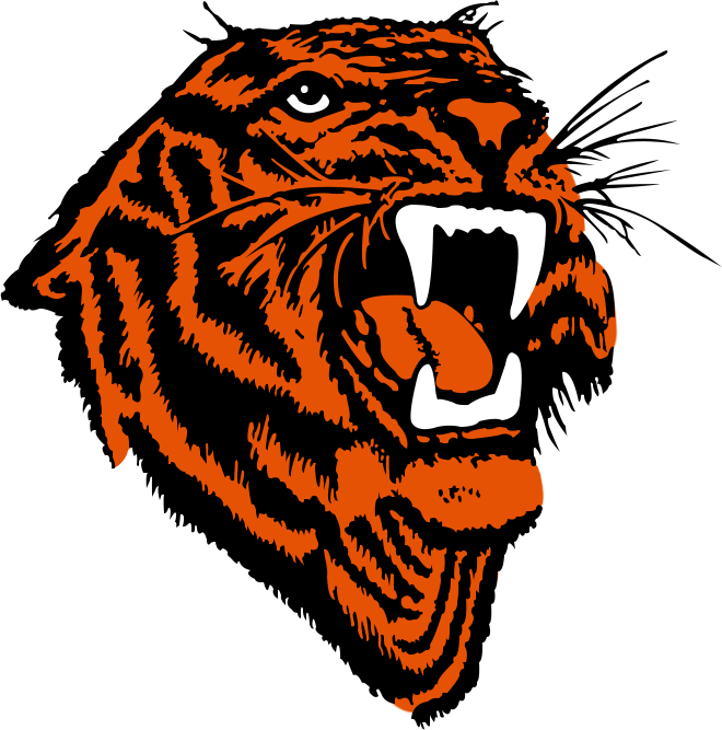 Pacific Tigers 1965-1985 Primary Logo diy DTF decal sticker